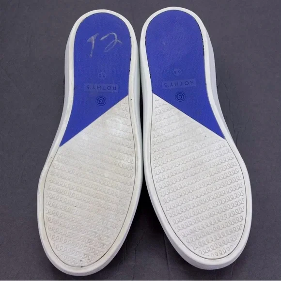 Rothy's Womens US 8.5 The Original Slip On Sneaker Grey Camo Camouflage Sneakers - Picture 11 of 12